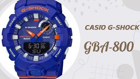 How to Set the Time on Casio G-Shock GBA-800 | Easy Step-by-Step Guide ⌚🌍