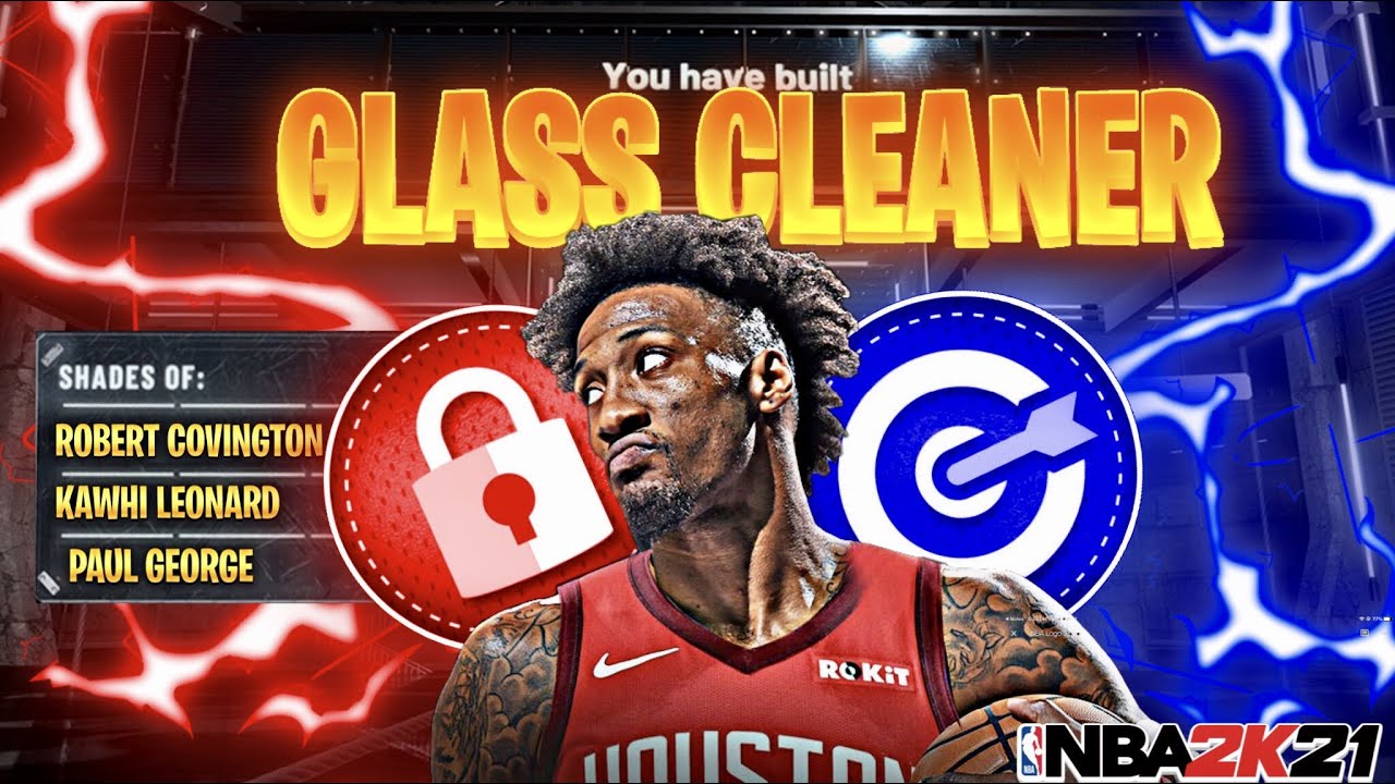BEST RARE SHOOTING GLASS CLEANER IN NBA 2K21! (BEST SHOOTING BIG!) RARE