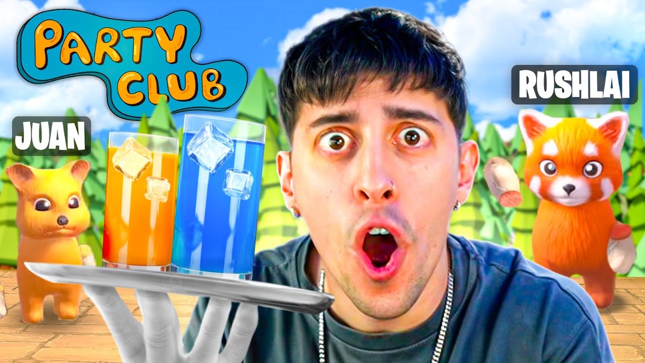 Hice mi propio RESTAURANTE con Juan y Rushlai 😎