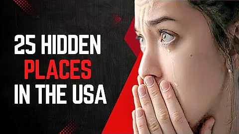 25 Best and places in the USA travel video