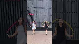 Test your eyesight to find the difference. Is this combination okay? ootd outfit dance, skipping