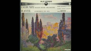 Silent Tone Record/ドビュッシー：管弦楽のための映像，ラヴェル：ピアノ協奏曲/レナード・バーンスタイン指揮ニューヨーク・フィルハーモニー管弦楽団/コロンビア交響楽団