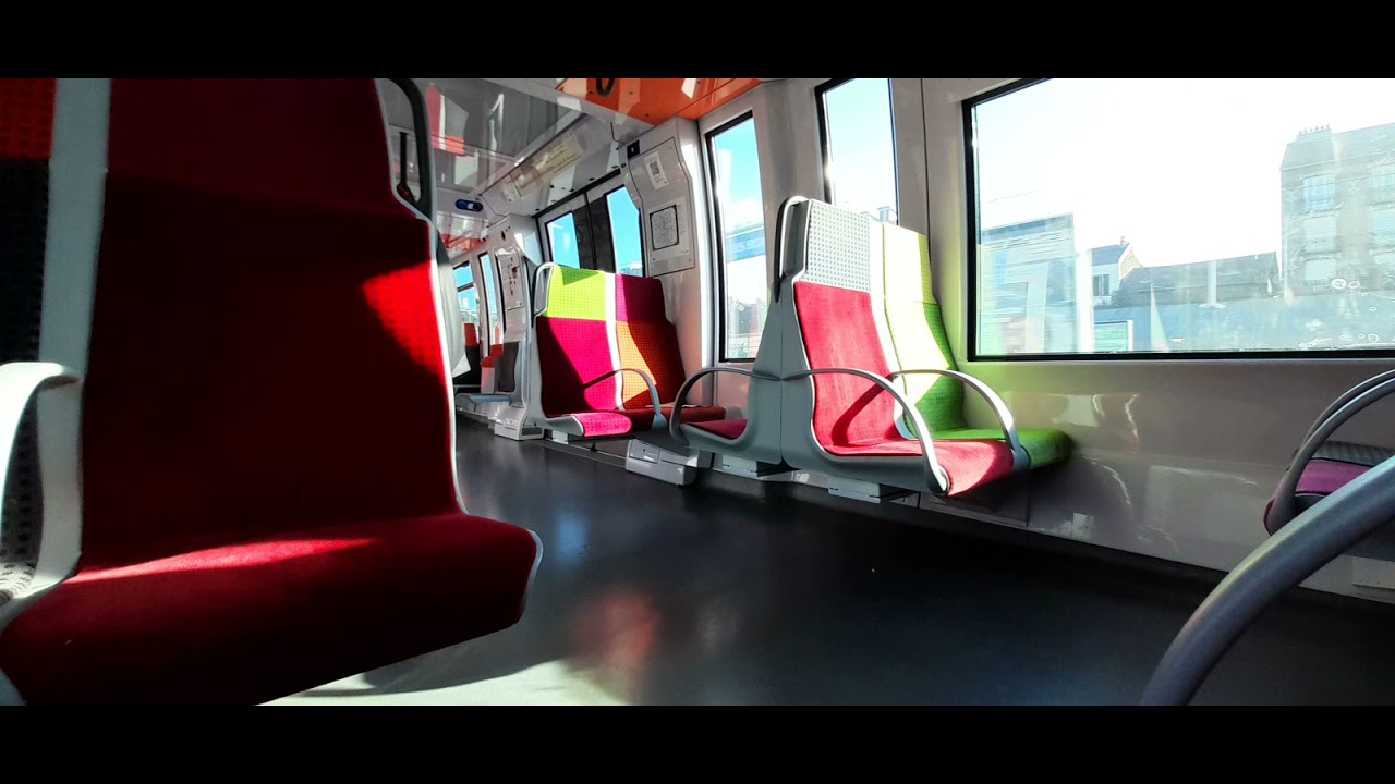 RER E Trajet à bord d'une Z 50000 de Villiers sur Marne à Haussmann Saint-Lazare et le silence. 😴😴