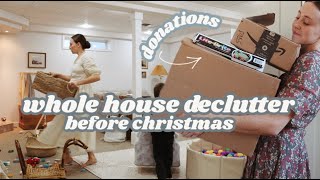 Whole House Clean & Declutter With Me!!