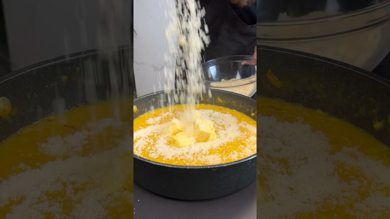 Risotto alla Milanese with Ossobuco