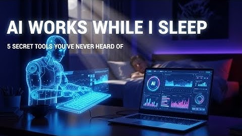 Unknown AI Tools That Run My Business 24/7 – Make Money While You Sleep!🔥🤫
