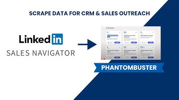 LinkedIn Data Scraping using Phantombuster | Step-by-Step Guide