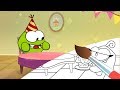 Раскраска - Приключения Ам Няма (Cut the Rope) - C Днём Рождения! - Супер-Нямы