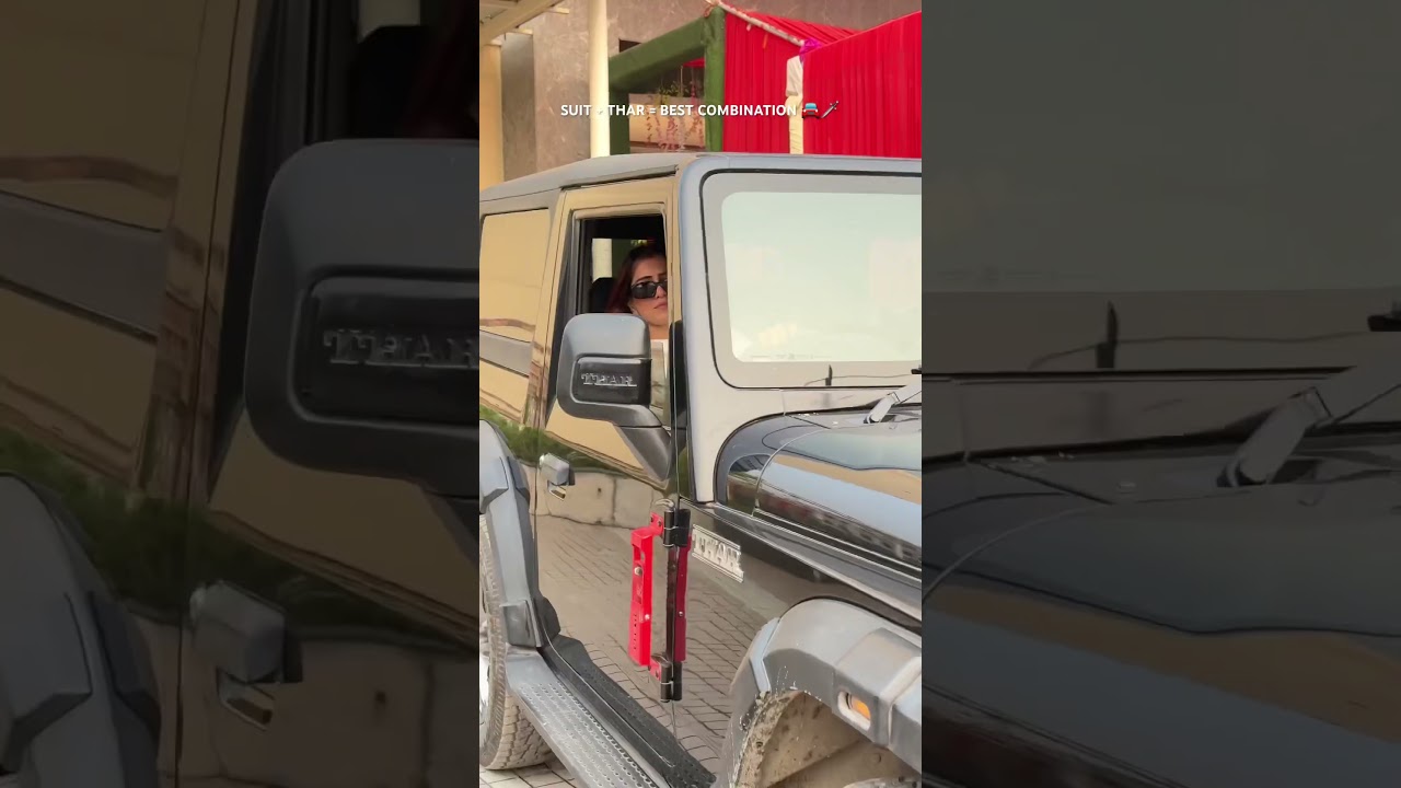 Ghuman nu taa Thar rakhi hai 🚙 