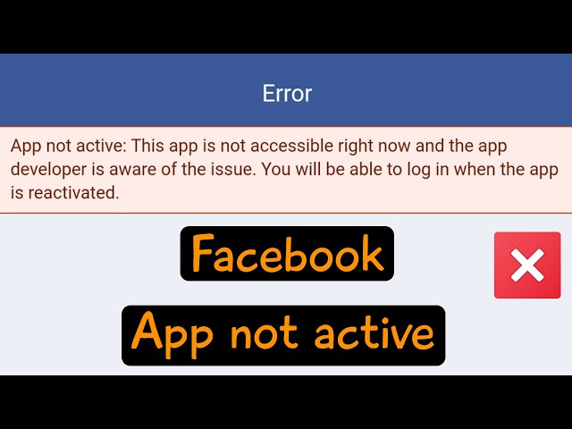 Facebook login integration reports 'it looks like this app isn't