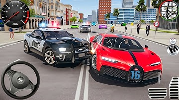 Police Car Chase Simulator 3D Game - Real Cop Cars Driving Simulator 2025 - Android GamePlay