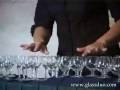 glassharp - "Invention 8" by J.S.Bach