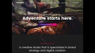 Bespoke Onepage Creative Responsive WordPress Plugin Installation