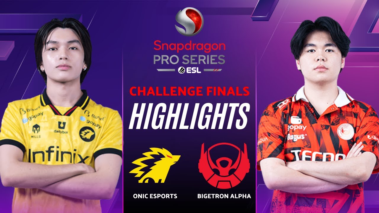 ONIC ESPORTS vs BIGETRON ALPHA HIGHLIGHTS | SNAPDRAGON MOBILE CHALLENGE ...