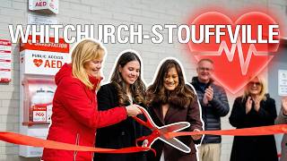 Stouffville Places Commemorative Outdoor SaveStation to Improve Cardiac Emergency Response