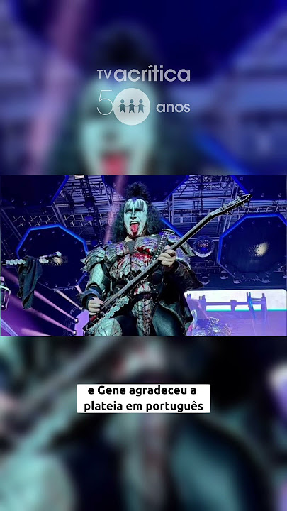 KISS interrompe show em festival em Manaus após Gene Simmons passar mal com  forte calor e umidade