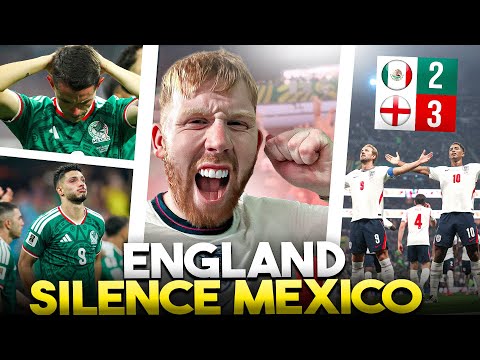 The Moment England SILENCE Estadio Azteca and KNOCKOUT Mexico!! 
