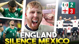 The Moment England Silence Estadio Azteca And Knockout Mexico!!
