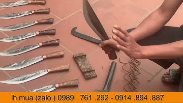 dao mèo (dao quắm) làng nghề phúc sen - cho anh em đi rừng - giá rẻ