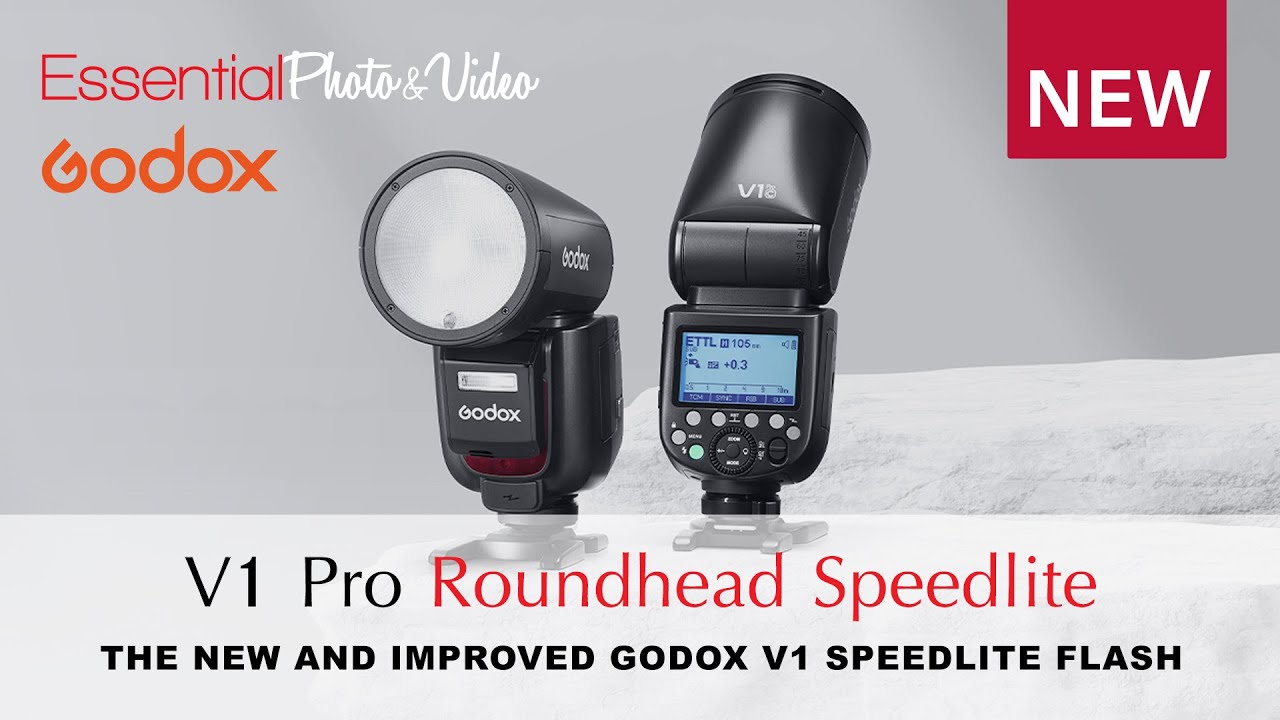 First look and impressions of the Godox V1 round head speedlight