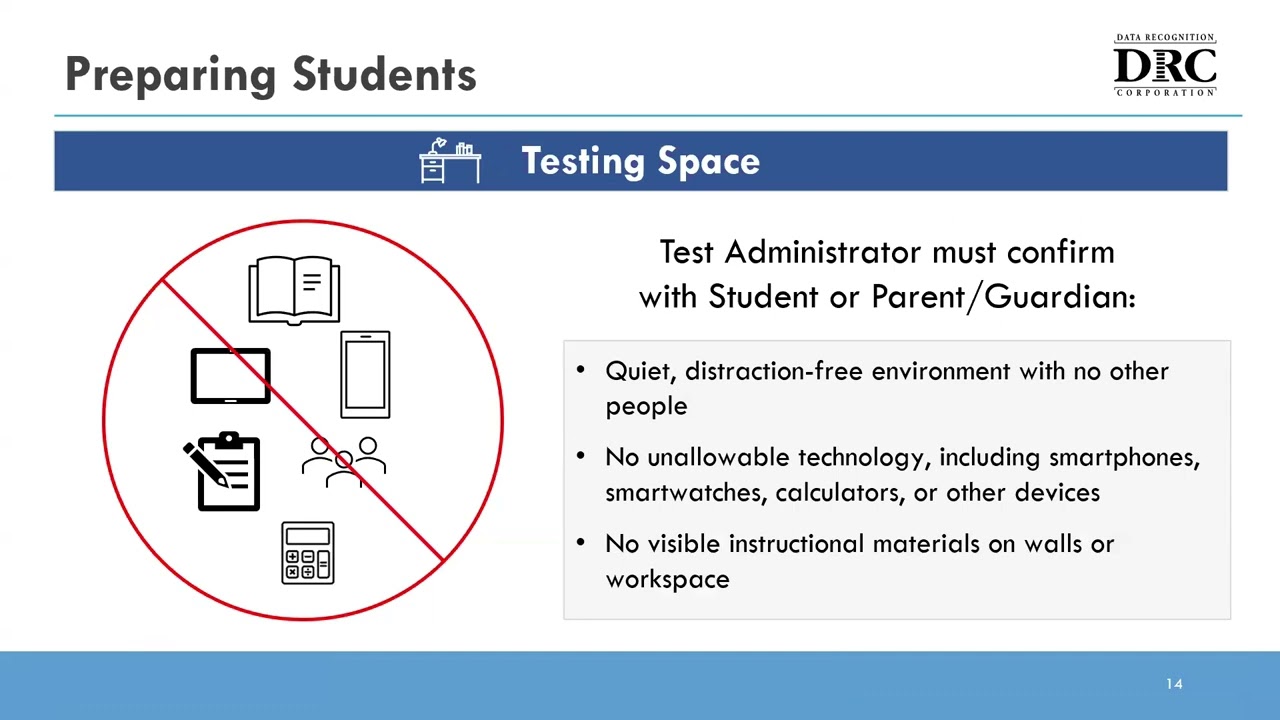 Forward Exam Remote Webinar Training - DRC Remote Administration Pilot - Fall 2025