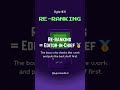 Lesson 31: What is Re-ranking?