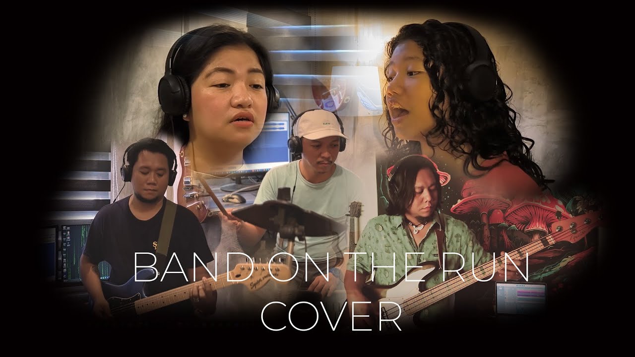 Band On The Run by Paul McCartnery and Wings Cover