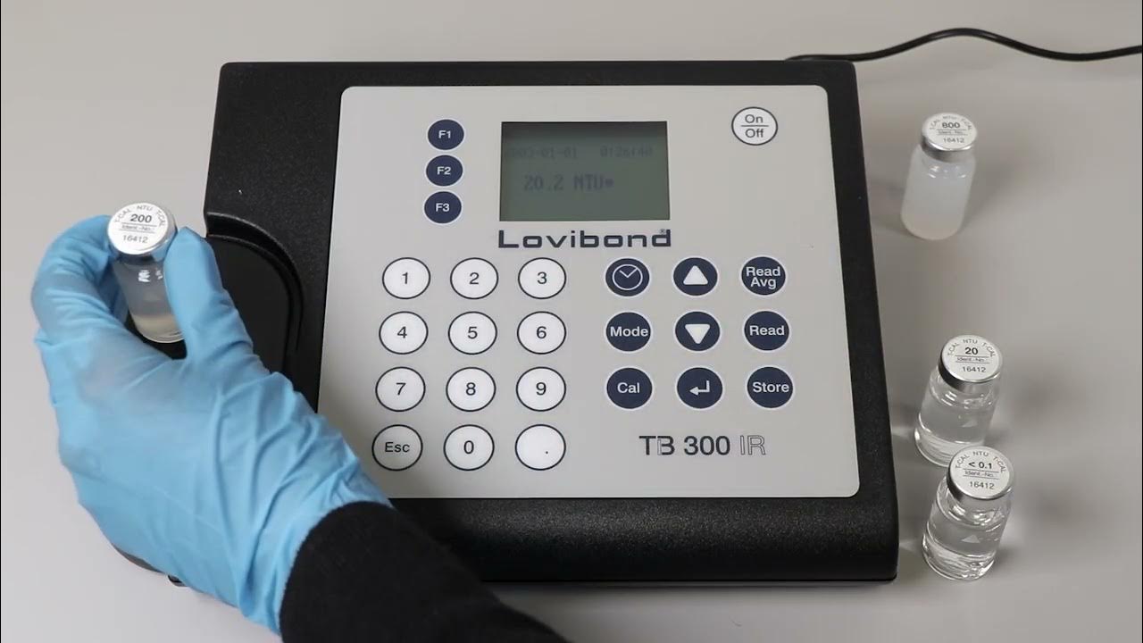 Lovibond TB300IR Turbidity Meter Training Video by Lasec® YouTube