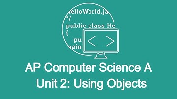 Unit 2: Using Objects, Math Methods, and String Methods, AP Computer Science A
