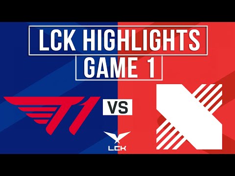 T1 vs DRX Highlights Game 1 | LCK 2024 Spring | T1 vs DRX
