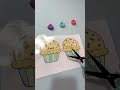 Squishy paper book tutorial cupcake 👉🏻👉🏻Amazon