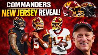 Commanders New Jerseys Are Awesome Spear Returns & Alternate Logo Jayden, Mclaurin Model