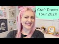 Craft Room Tour- 2021