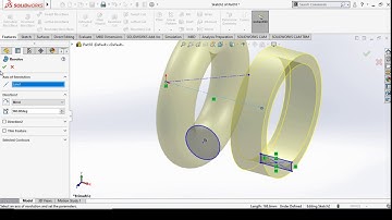 ME: Solidworks tutorial for beginners - features [ revolve & sweep ] explained