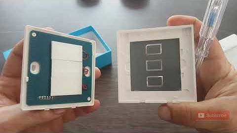 Broadlink Light Switch TC2 3 Gang Unboxing Install and Setup