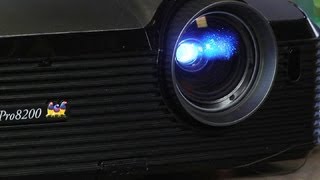 ViewSonic Pro8200 projector sunk by poor image quality