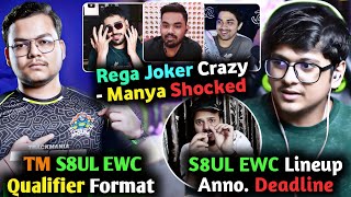 TM Spark Shocked By SouL Support🚀 Explain EWC😱 Mortal On Thug😂 Rega Joker Crazy On Manya😂