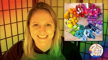 Found Object Color Wheel (Mrs. Brown • Art ®)