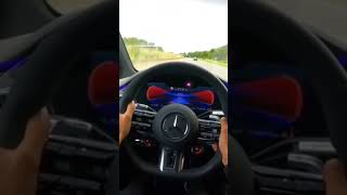 Mercedes On High Speed