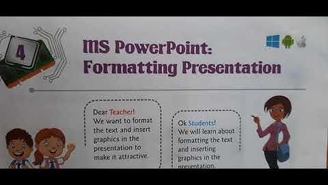 class 4 ch 4 Formatting Presentation (part 1)