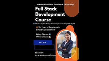 Full Stack Development Course #PythonTrainingNoida #Courses  #Developer #Coder #DigitalIndia #ai