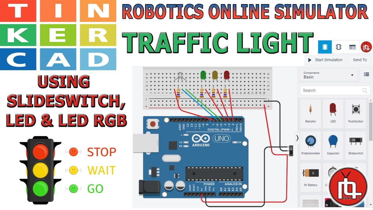 Lesson6 - Traffic Light Simulator - YouTube