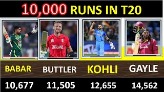 PLAYERS WITH MOST RUNS IN ALL OF T20 CRICKET | 10K CLUB