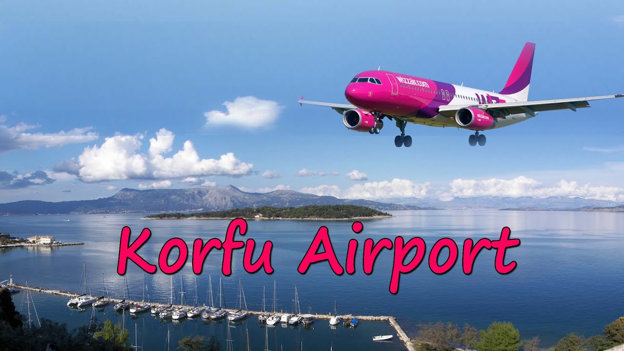 Корфу остров Греция аэропорт