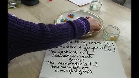 Primary maths games: How to play The remainder game