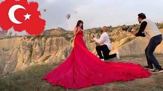 ENGAGED in Cappadocia!! - Behind the scenes