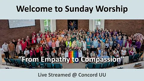 Concord UU Live Stream - Sun, 10/5/25 @ 10 am