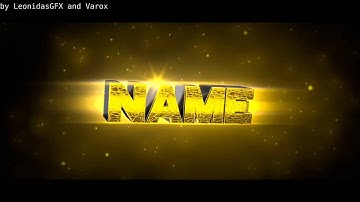 TEMPLATE Free blender intro template #1160fps dual with Varox