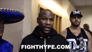FLOYD MAYWEATHER REACTS TO PACQUIAO'S RETURN: "IT'S ALL ABOUT WHO YOU SURROUND YOURSELF WITH"