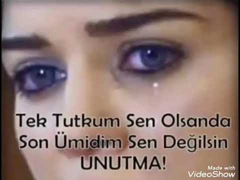 Nasıl kıydın bana sen hakkımı helal etmiyorum 💔💘😥👈